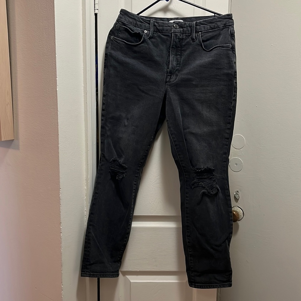 Good American Ripped Jeans